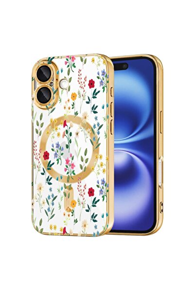 bestcase Πολυτελής Θήκη MagSafe, Συμβατή με Apple iPhone 16 Plus, Πολύχρωμα Α...