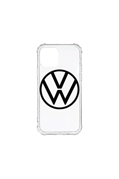 bestcase Αντικραδασμική θήκη 1.5MM, συμβατή με Apple iPhone 12, Λογότυπο VW, ...