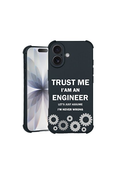 bestcase Θήκη TPU Pro Shock συμβατή με Apple iPhone 16 Pro Max, με σχέδιο  "Ε...