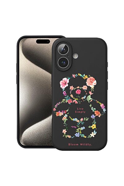 bestcase Husă pentru Apple iPhone 17 cu design Ursuleț de pluș Live Simply, S...