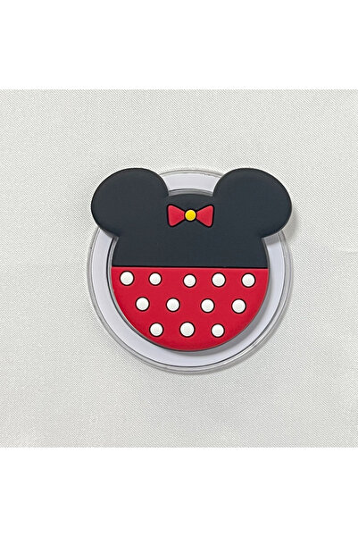 Choice1 Magnetic 120 Soft Cute Animal Bowknot Mouse Phone Holder Griptok Phon...