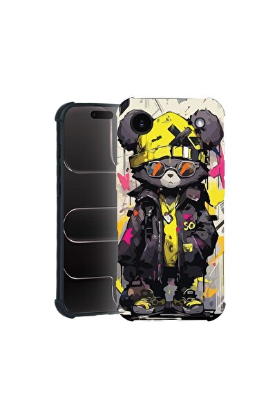 bestcase Husa TPU Pro Shock Compatibila cu Apple iPhone 17 Air, cu Design Ted...