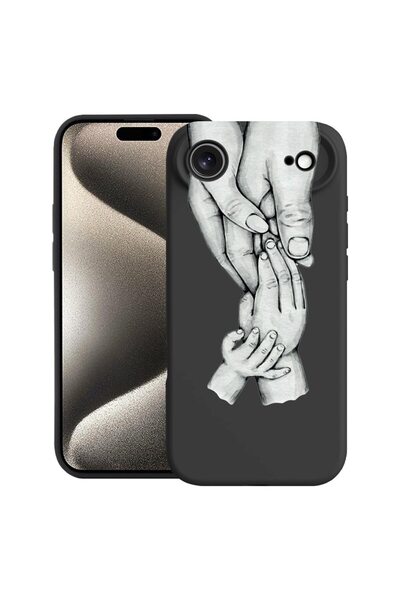 bestcase Husă pentru Apple iPhone 17 Air cu Design Family, Silicon Premium, M...