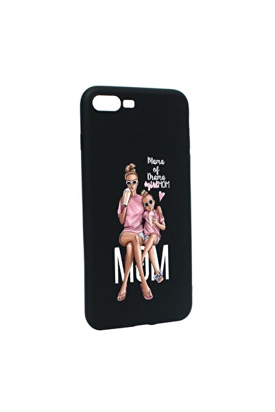 bestcase Θήκη σιλικόνης συμβατή με Apple iPhone 7 Plus / 8 Plus, Κορίτσι Μαμά...