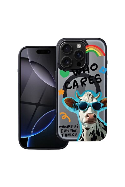 bestcase Θήκη Συμβατή με Apple iPhone 15 Pro με Σχέδιο Κουλ Αγελάδας - Ποιος ...