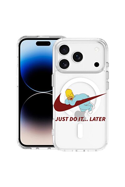 bestcase Θήκη για Apple iPhone 17 Pro με Σχέδιο Just Do It Later, Αντικραδασμ...