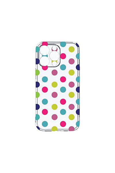 bestcase Husa Clear Silicon 2MM, Compatibila Cu Apple iPhone 14 Pro Max, Dots...