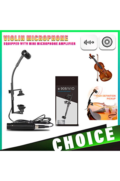 Choice ميكروفون للكمان، ميكروفون للآلات الموسيقية، ميكروفون متخصص للكمان والت...