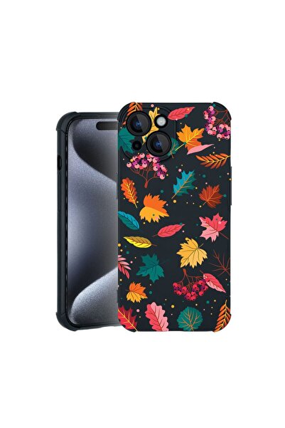 bestcase Θήκη TPU Pro Shock συμβατή με Apple iPhone 15, με φθινοπωρινά χρώματ...