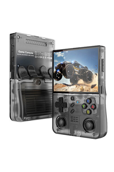 Choice4 جهاز ألعاب محمول BOYHOM R40XXPROMAX أسود بسعة 128 جيجابايت، مع نظام A...