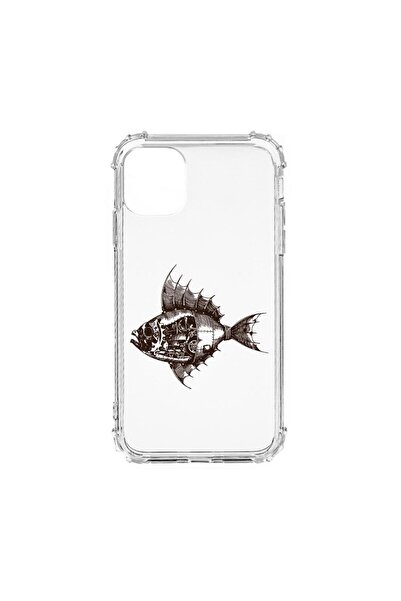 bestcase Αντικραδασμική Θήκη, Συμβατή με Apple iPhone 12 Mini, Ψάρι, Σιλικόνη...