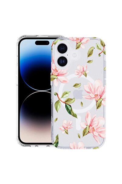bestcase Husă pentru Apple iPhone 17 cu Design Flowers Collection, Mag Anti S...