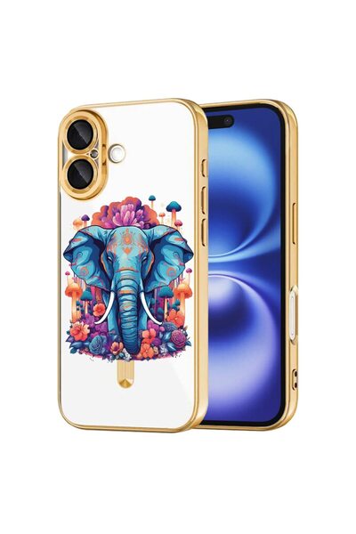 bestcase Πολυτελής Θήκη MagSafe, Συμβατή με Apple iPhone 16, Ψυχεδελικός Πολύ...