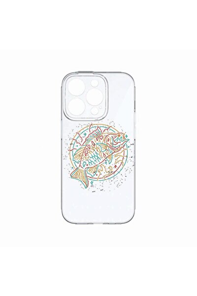 bestcase Θήκη, Συμβατή με Apple iPhone 14 Pro, Νέον Ψάρι, Ανθεκτική στη φθορά...