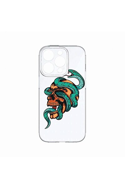 bestcase Husa BestCase¬Æ, Compatibila cu Apple iPhone 14 Pro, Skull, Rezisten...