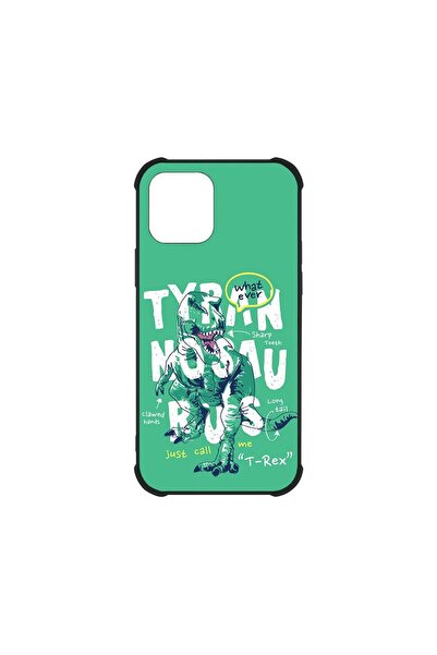 bestcase Husa MaxSafe Glassy, Συμβατό με Apple iPhone 12, Just Call Me T-Rex,...