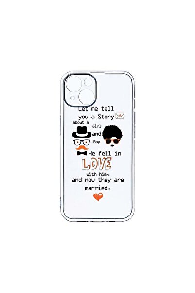 bestcase Husa Clear Silicon 2MM, Compatibila Cu Apple iPhone 14, Married, Ant...