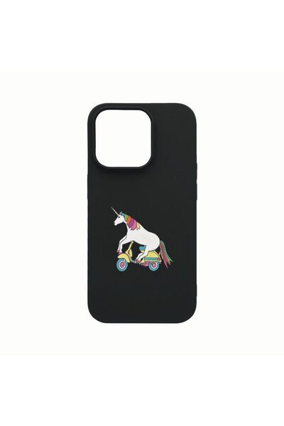 bestcase Husa Silicon, Compatibila Cu Apple iPhone 14 Pro, Unicorn On The Roa...