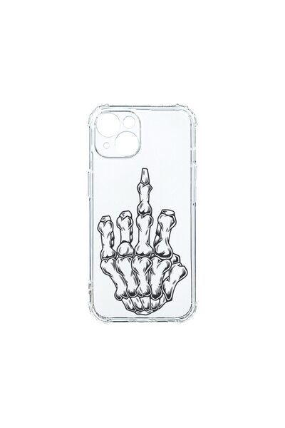 bestcase Husa Anti Shock 1.5MM, Compatibila Cu Apple iPhone 15 Plus, Skeleton...