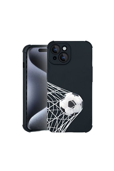bestcase Θήκη TPU Pro Shock Συμβατή με Apple iPhone 15, με Σχέδιο Ποδοσφαίρου...