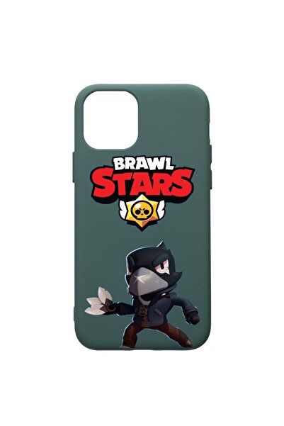 bestcase Θήκη Σιλικόνης Premium Συμβατή με Apple iPhone 11, Brawl Stars Crow,...