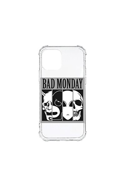 bestcase Husa Αντικραδασμική 1.5MM, συμβατή με Apple iPhone 12 Mini, Bad Mond...