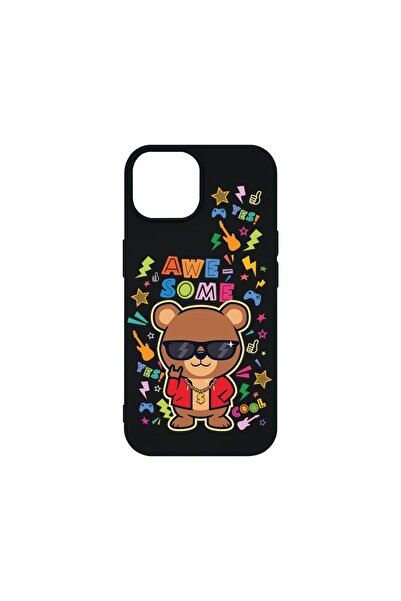 bestcase Husă Premium din Silicon Lichid, Compatibilă cu Apple iPhone 15, Urs...