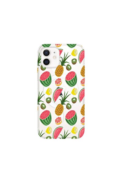 bestcase Θήκη MagSafe Αντικραδασμική, Συμβατή με Apple iPhone 12 Pro, Ανανάς,...