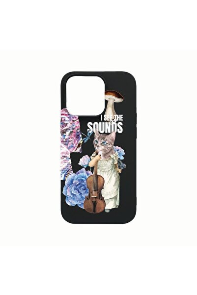 bestcase Θήκη σιλικόνης, Συμβατή με Apple iPhone 14 Pro Max, I See The Sounds...