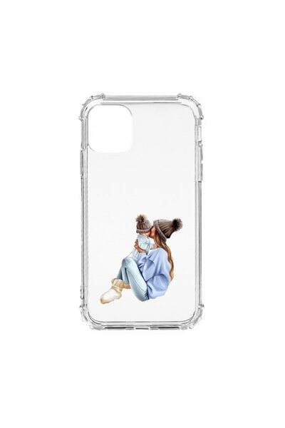 bestcase Αντικραδασμική Θήκη, Συμβατή με Apple iPhone 12 Pro, Για Μαμάδες, Σι...