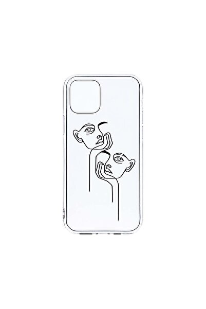bestcase Husa din silicon transparent de 2MM, compatibilă cu Apple iPhone 12 ...