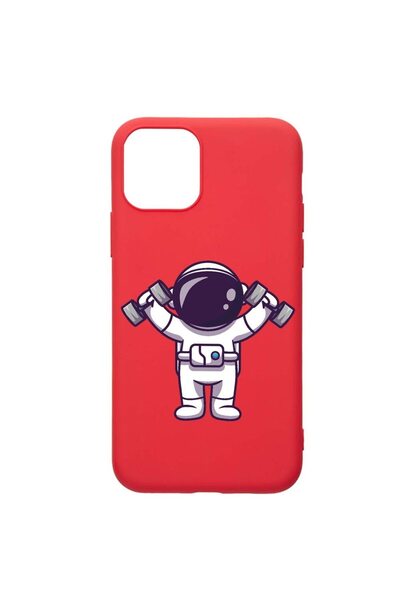 bestcase Husa Silicon Compatibila Cu Apple iPhone 12 Mini, Astronaut Gym, rez...