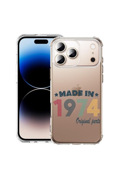 bestcase Θήκη για Apple iPhone 17 Pro Max με Σχέδιο Original Parts 1974, Αντι...