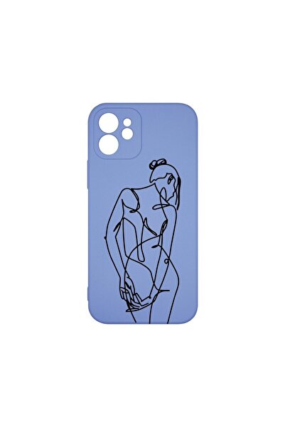 bestcase Husă Premium din Silicon Lichid, Compatibilă cu Apple iPhone 12, Wom...