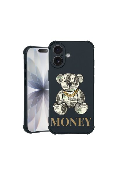 bestcase Θήκη TPU Pro Shock Συμβατή με Apple iPhone 17, με σχέδιο αρκουδάκι κ...