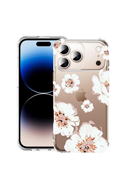bestcase Husă pentru Apple iPhone 17 Pro cu Design Culori Pastelate - Flori, ...