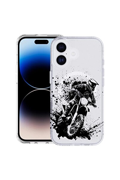 bestcase Husa pentru Apple iPhone 17 cu Design MotoCross, Mag Anti Shock TPU,...