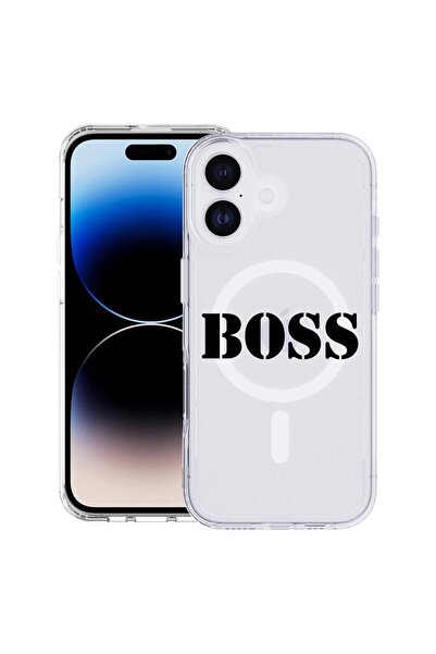 bestcase Θήκη για Apple iPhone 17 με σχέδιο Boss, Αντικραδασμική TPU με μαγνη...