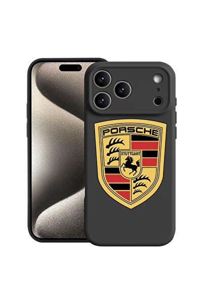 bestcase Husă pentru Apple iPhone 17 Pro cu Design Porsche, Silicon Premium, ...