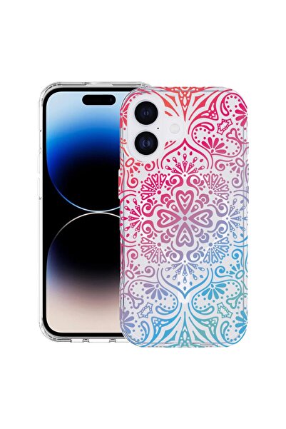 bestcase Husa pentru Apple iPhone 17 cu Design Mandala Color, Mag Anti Shock ...
