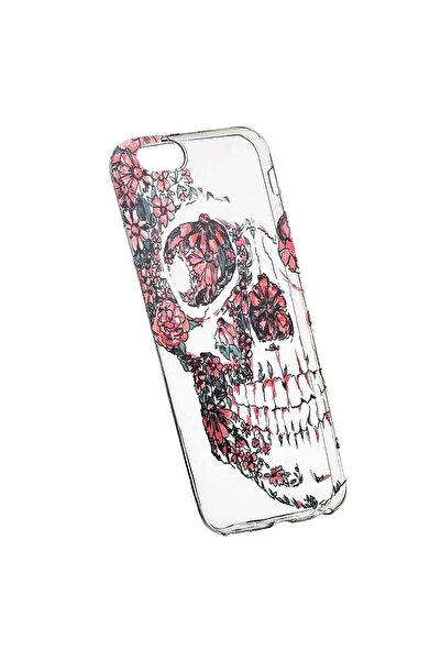 bestcase Защитен калъф с дизайн на череп, съвместим с Apple iPhone 7 Plus / 8...