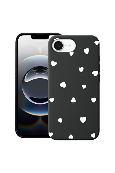 bestcase Калъф за Apple iPhone 16e, Премиум тънък силиконов 1.2ММ, Десен със ...