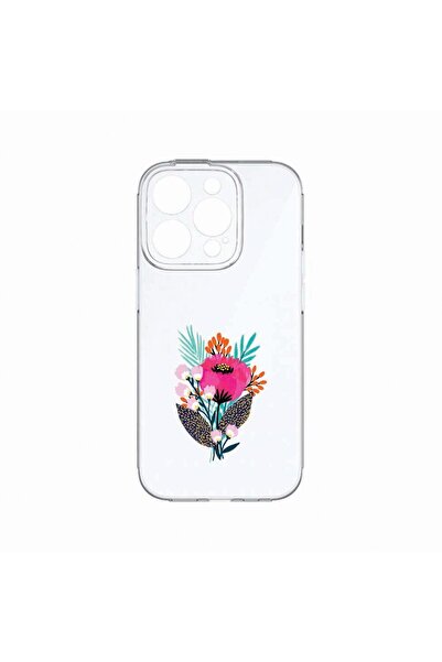 bestcase Husa BestCase¬Æ, Compatibila Cu Apple iPhone 14 Pro Max, Flowers, Re...