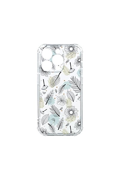 bestcase Anti Shock Case 1.5MM, Compatible with Apple iPhone 15 Pro, Flowers,...