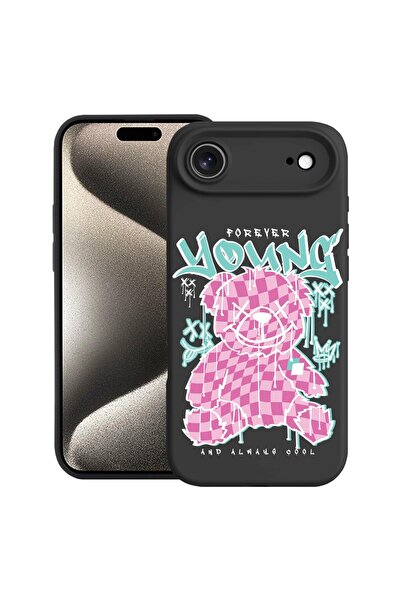 bestcase Husă pentru Apple iPhone 17 Air cu Design Ursuleț de Pluș Forever Yo...