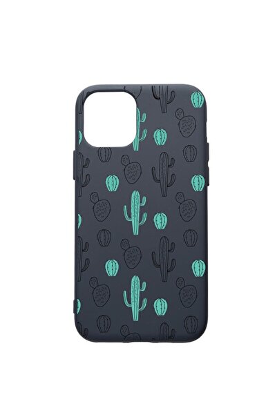 bestcase Θήκη Σιλικόνης Premium Συμβατή με Apple iPhone 12 Pro, Κάκτος, με υφ...