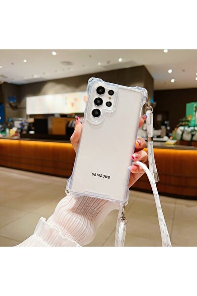Choice17 جراب وحزام شفاف لهاتف S26 Ultra، جراب S26 Ultra مقاوم للصدمات لهواتف...