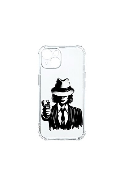 bestcase Husa Αντικραδασμική 1.5MM, συμβατή με Apple iPhone 14, Γυναίκα Γκάνγ...