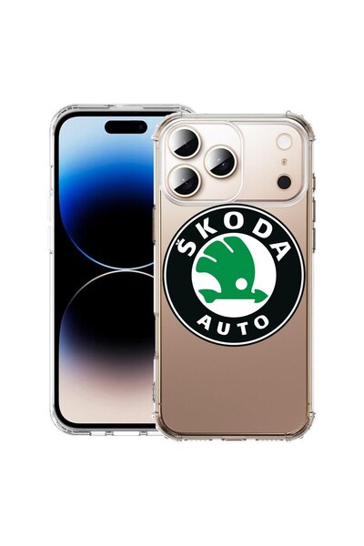 bestcase Husă pentru Apple iPhone 17 Pro Max cu Design Skoda Classic, Antișoc...