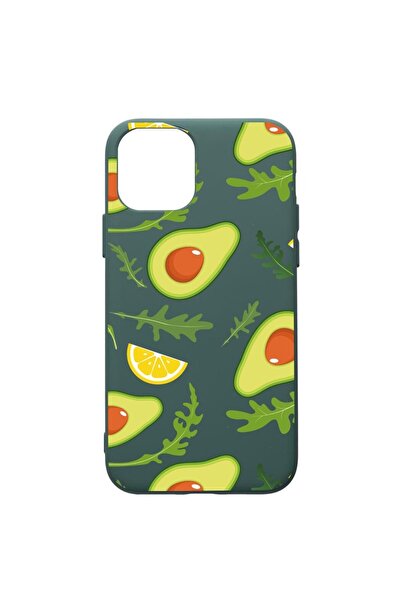 bestcase Θήκη Σιλικόνης Premium Συμβατή με Apple iPhone 11, Αβοκάντο, με υφασ...